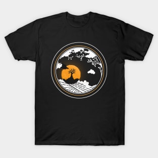 sun and tree T-Shirt